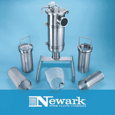 Newark Wire Cloth Sanitary Strainers